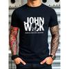 Men'S T-Shirt, Summer, Men'S Sports T-Shirt, Slightly Stretchy Knitted Fabric, Print T-Shirt, Regular Fit, Slightly Stretchy Clothing
