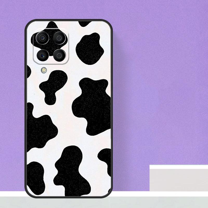 Cow Print Case For Samsung Galaxy M31 M16 M36 M56 M33 M53 M13 M12 M32 M52 M20 M15 M55 M14 M35 M34 M54