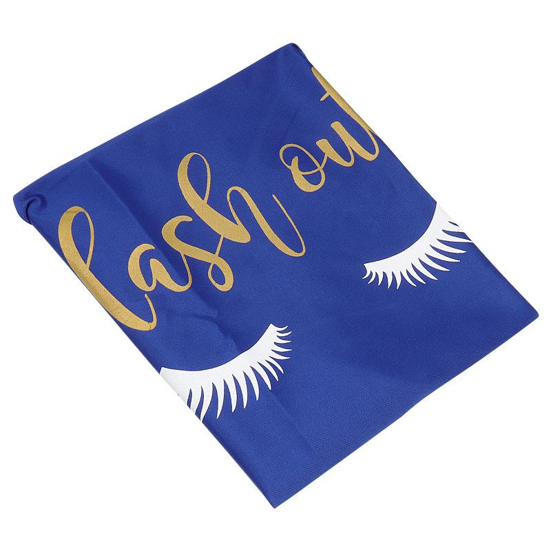 Stain-Resistant Eyelash and Nail Art Apron for Beauty Salons