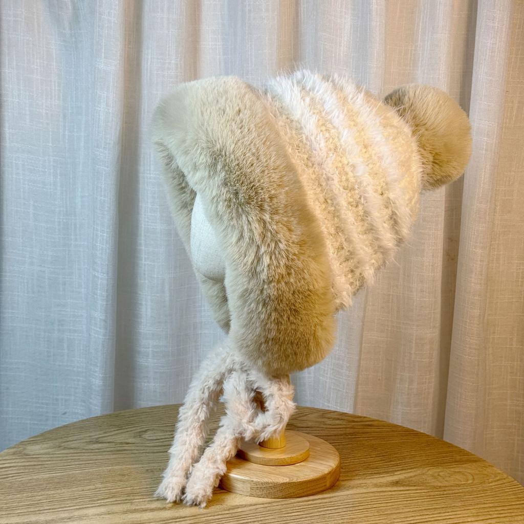 Lei Feng Hat Women's Plus Velvet Thickened Warm Windproof Earproof Hat Northeast Cycling Coldproof Wool Hat