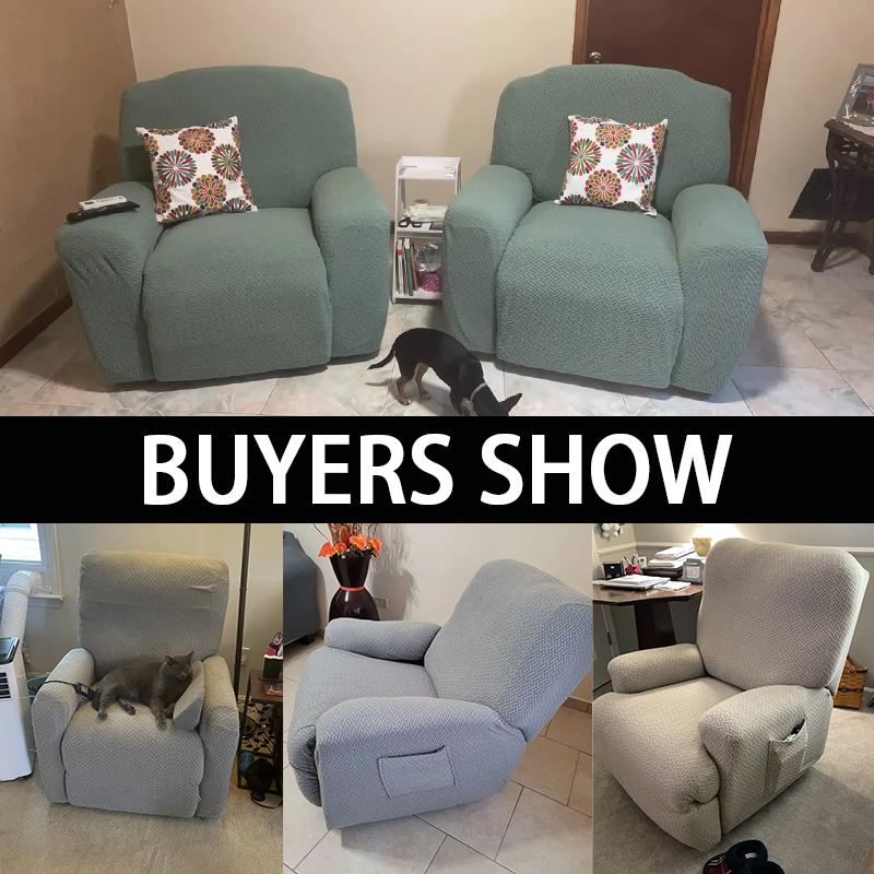 Zmywalny Rombowy Pokrowiec na Fotel Rozkładany Elastyczny Pokrowiec na Sofę na Fotele i Kanapy Chroni Pokrowiec Lazy Boy Relax Elastyczny Pokrowiec