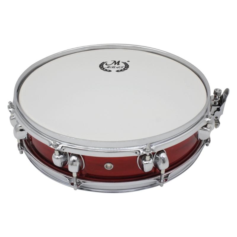 14inch Snares Drum Percussions Instrument with Drum Key, Drumsticks and Strap Student March Snares Drum Musical Toy