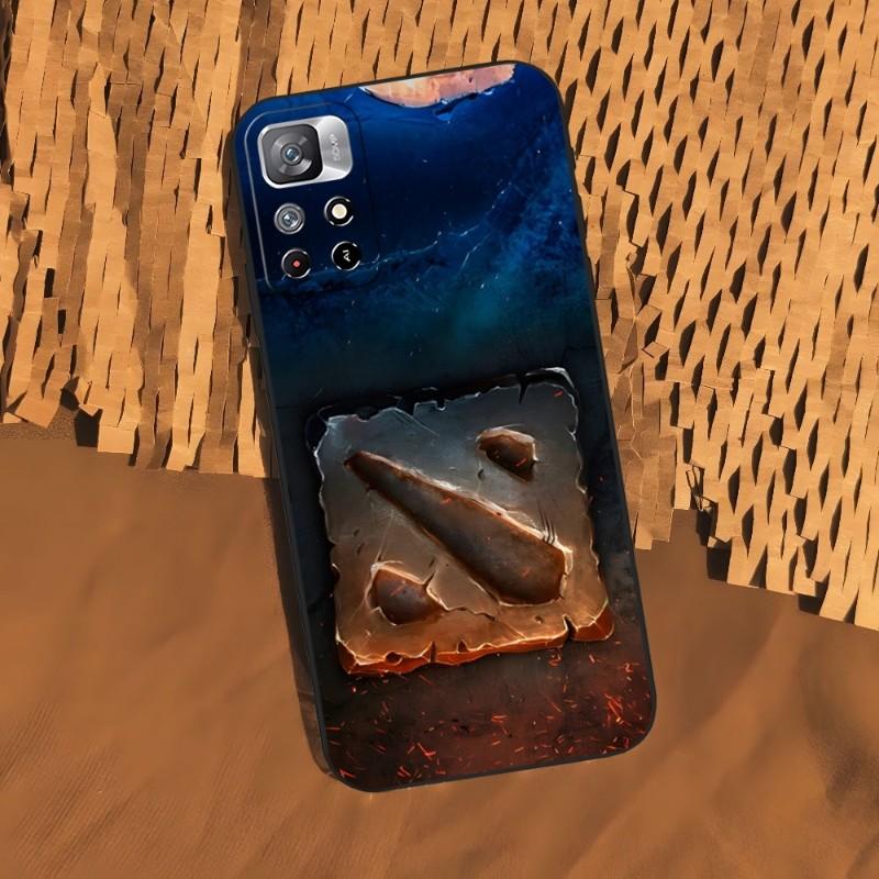 Game Dota 2 Logo Phone Case For Xiaomi Redmi 10A 9 10 9T 9A 8 8A Note 9S 7 11S 12 11 10S Pro Plus Cover