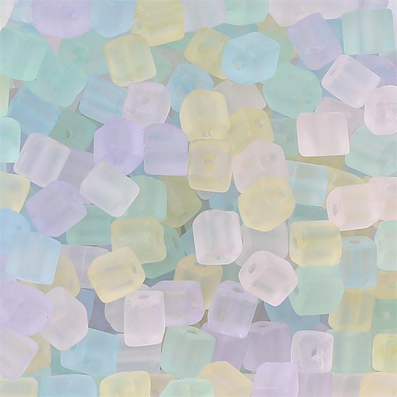 

11 г 50 шт., высококачественные стеклянные бусины, матовые сахарные бусины для серег, браслетов, DIY ювелирных изделий, аксессуаров для изготовления 02 5mm 50pcs