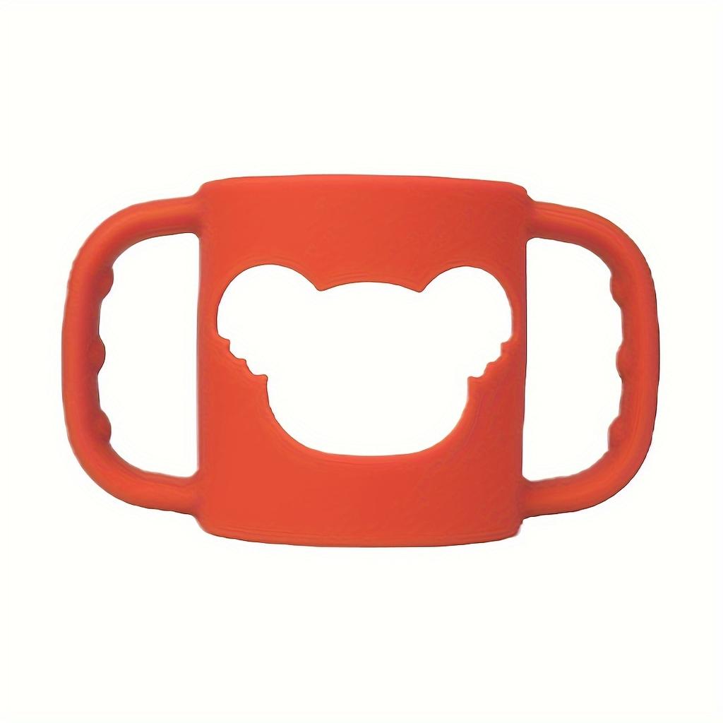 Silicone Bottle Handles with Cartoon Designs, Everyday Bottle Accessories, Soft and Elastic Silicone Covers, Suitable for Most Neck Bottles.