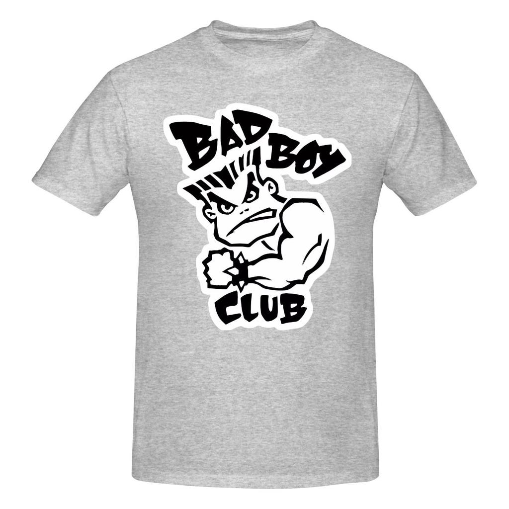 Bad Boy Club Vintage Bmx Logo Basic T-shirt Minimalistische Stijl Rijke Kleur Katoenen T-shirt