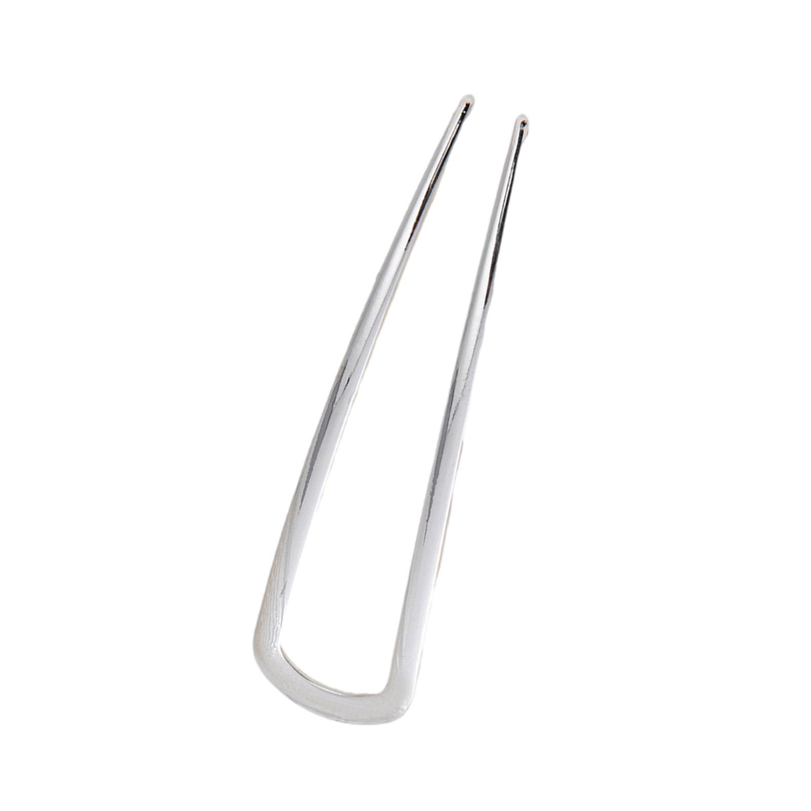 

French Hair Pins U Shaped Designs For Buns And Updos Metal Hair Accessories Large French Pins For Women Girls разноцветный