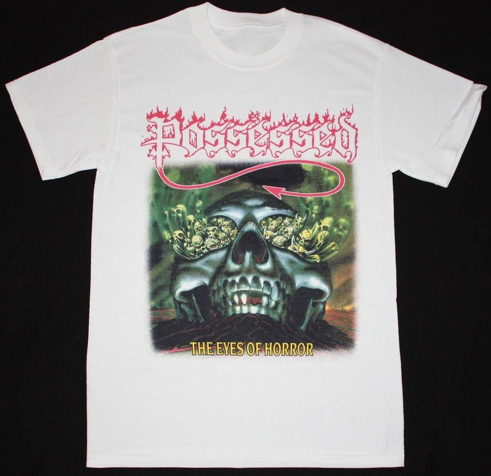

POSSESSED THE EYES OF HORROR Gift For Fan White Size S to 5XL Gift Shirt VC364 Unisex T-Shirt XL