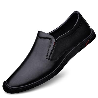 Chaussures pour hommes de commerce extérieur, chaussures en cuir d'affaires, chaussures de conduite Doudou pour hommes, cuir de vachette, style britannique, mocassins à pied, chaussures décontractées à une pédale