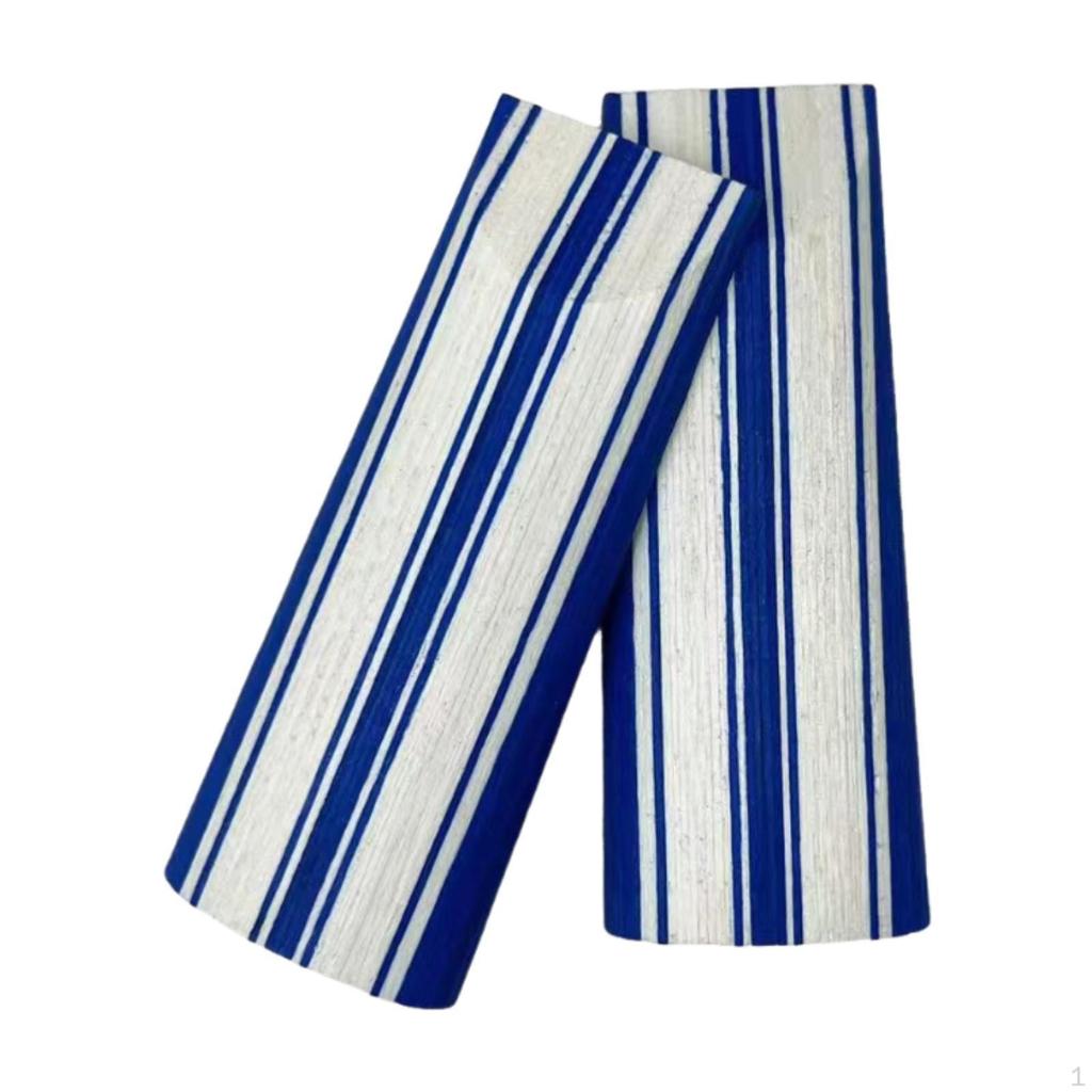 ,2Pcs Table Tennis Paddle Handle, Racket Professional Solid Wood Pong