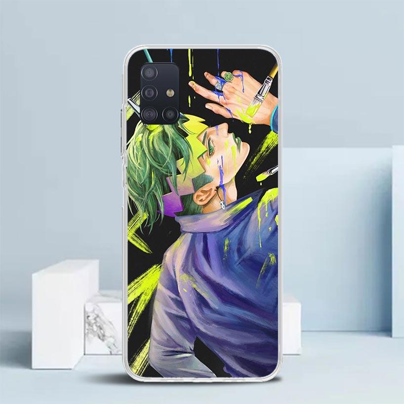 JoJo Adventure Rohan Kishibe Soft Cover for Samsung Galaxy A12 A22 A32 A52 A72 A02S Phone Case Note 20 Ultra 10 S10 Plus A51 A71