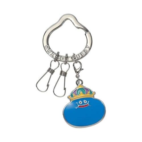 Smile Slime Metal Key Ring King Slime