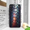 Creative Black Golden Scale Texture Printed Phone Case for Google Pixel 10 9A 8 A 7A 6 A 7 PRO 8 9 Pro XL 5G Frosted Soft Cover