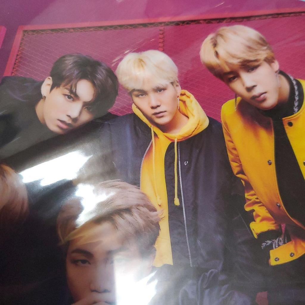 [USED] BTS Official FACEYOURSELF Universal Studios Japan Bonus Double-sided Clear File