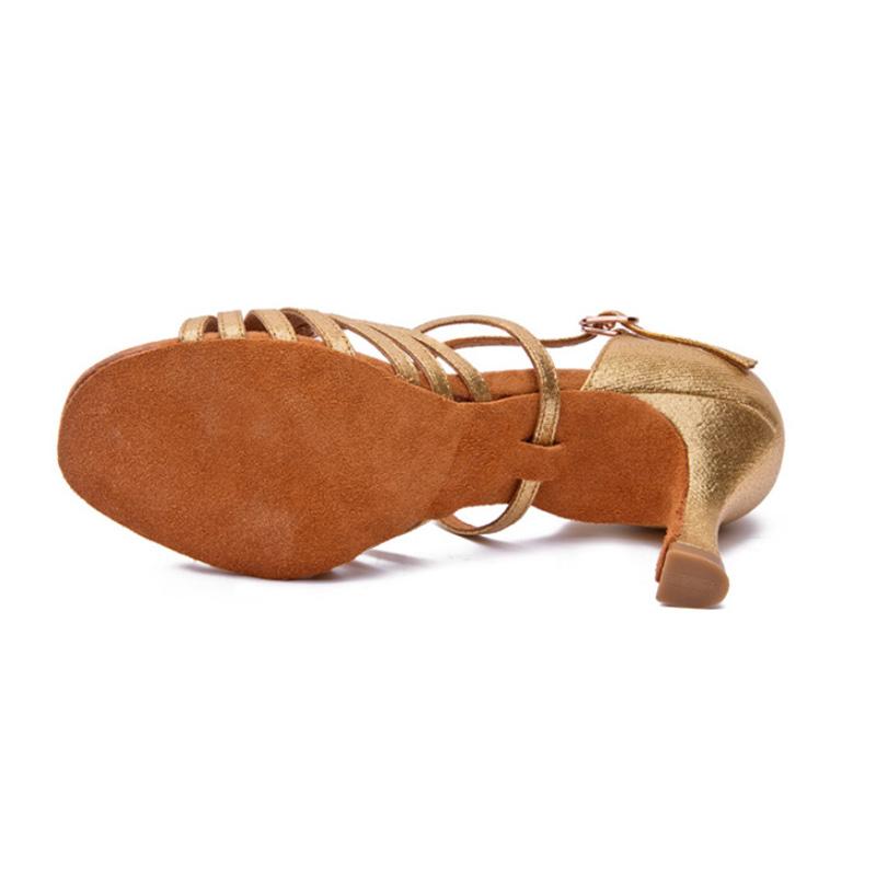 Dam Tango Sällskapsdans Latin Vals Dans Flickor Festskor Högklackade 7.5CM