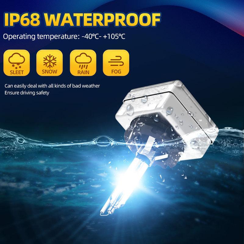 LED Headlight Bulbs Canbus 30000lm Xenon HID Car Headlamps 12V Plug and Play For Peugeot 308 2007 2008 2009 2010 2011 2012 2013