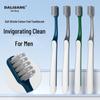 Men's Medium Hard Travel Toothbrush - Adult Oral Cleaning Brush, Single Pack