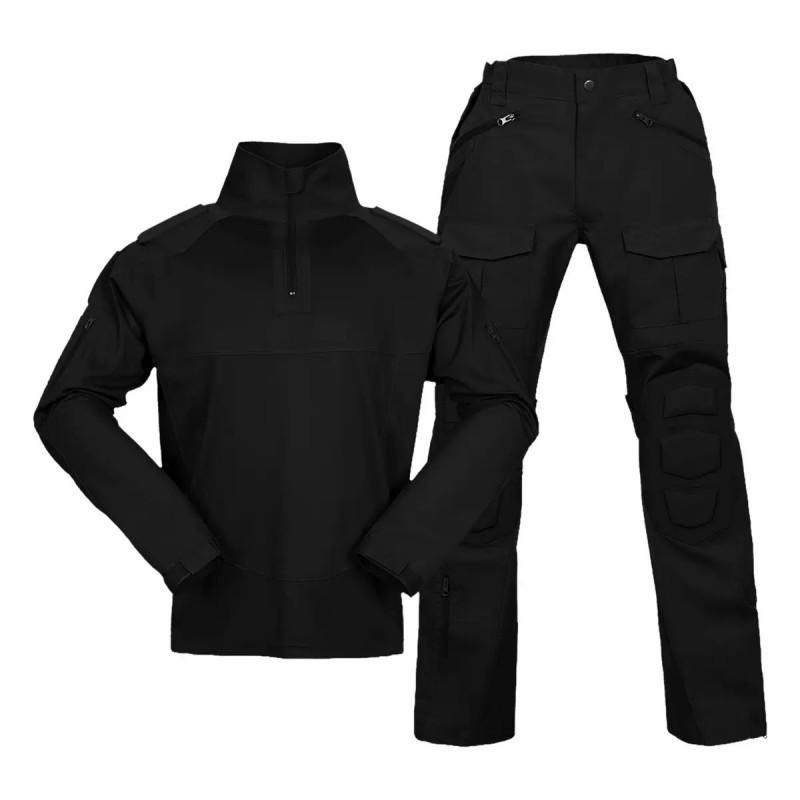 

A6 Armor Frog Suit Outdoor Sports Breathable Wear-resistant Cp Camouflage Training S чёрный