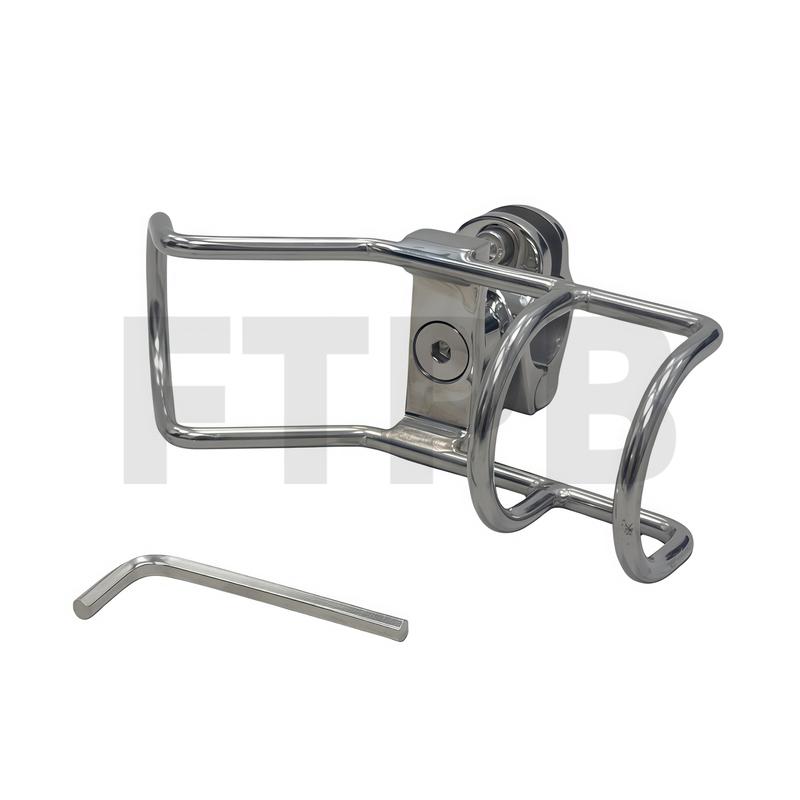 316 Stainless Steel Fishing Rod Rack Holder Pole Bracket Support Base Pole Clamp Boat Hardware Marine Boat Accessories Thickened