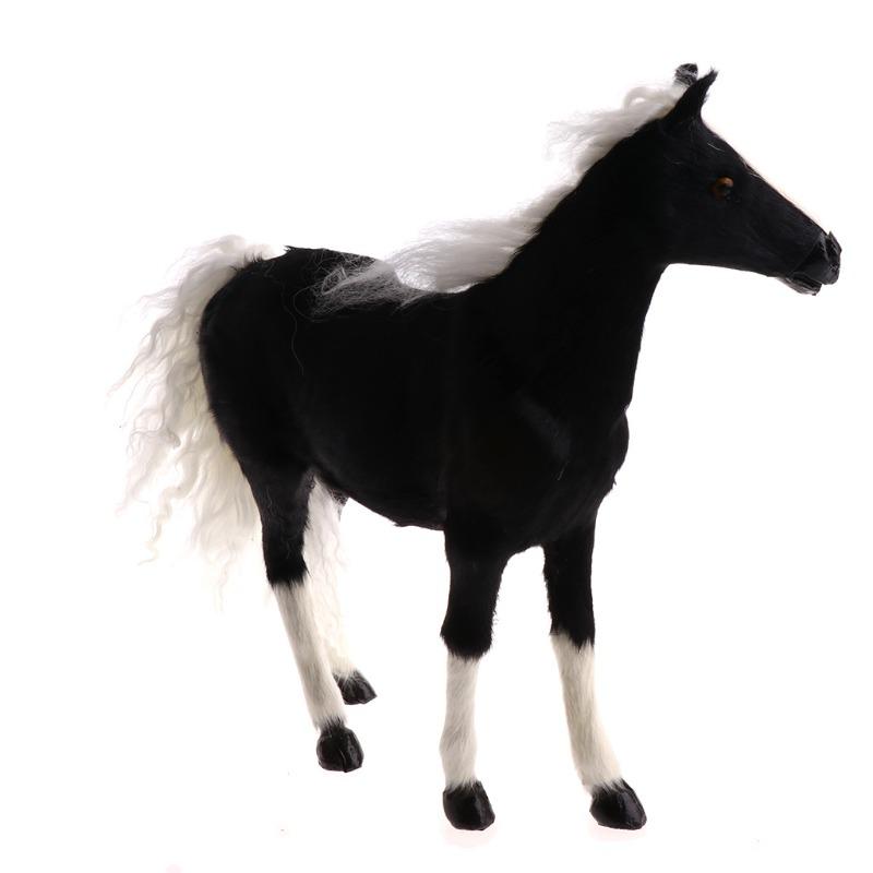 1PC Interior Simulation Horse Model Animal Model Ornament Figurine Cute Home Decoration Gift for Friend