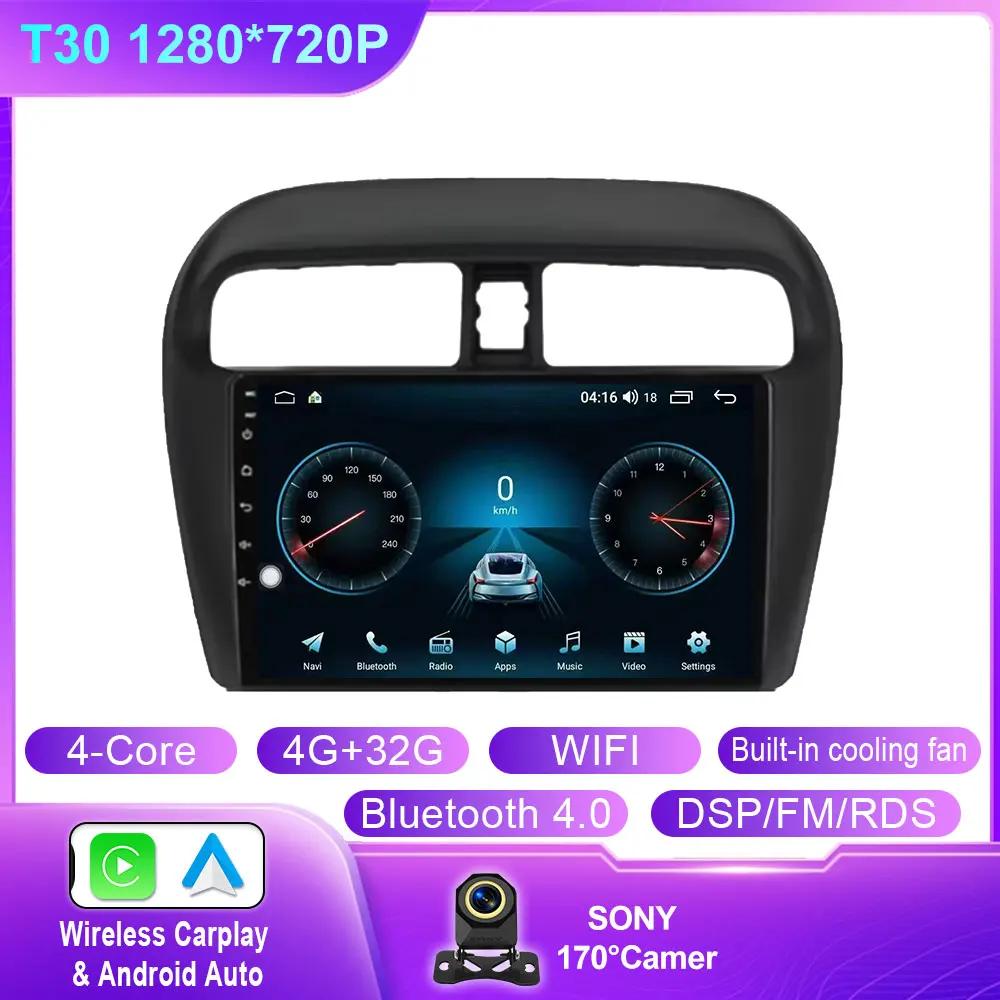 

Android Auto Radio Player For Mitsubishi Mirage 6 Attrage 2012 2013 2014 2015 2016 2018 GPS Navigation Multimedia BT No 2din DVD
