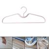 10PCS Versatile Coat Hanger Short Neck Hangers Anti-slip Clothes Hanger White Lightweight Short Neck Home Supplies Accessory