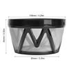 Fine Mesh Reusable Coffee Filter High Filtration Precision Coffee Filter Basket  Brewing Coffee