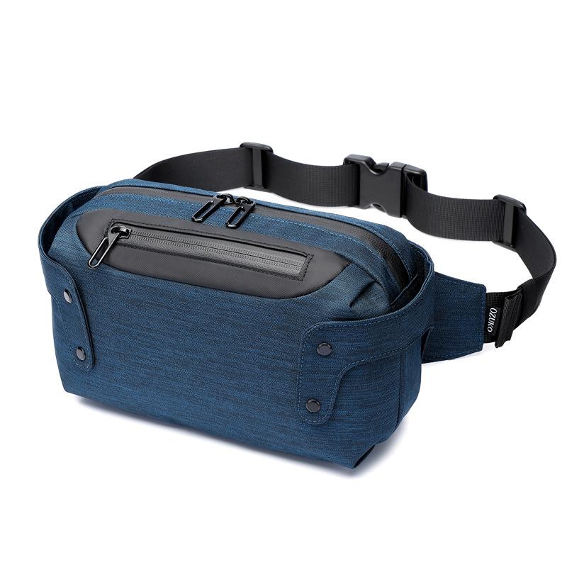 OZUKO Nuevo bolso deportivo de cintura al aire libre impermeable para hombre  bolso de pecho moda funcional un bolso mensajero de hombro comprar a buen  precio — entrega gratuita, reseñas reales con