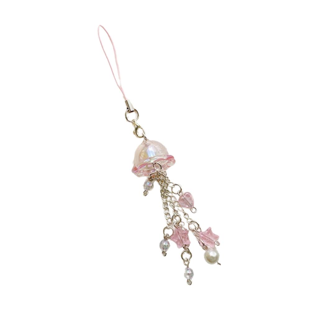 Verträumtes Windspiel-Hängeornament, wunderschöner Windspiel-Charme mit Sternen und Perlen für Kunstliebhaber und Dekorations-Enthusiasten