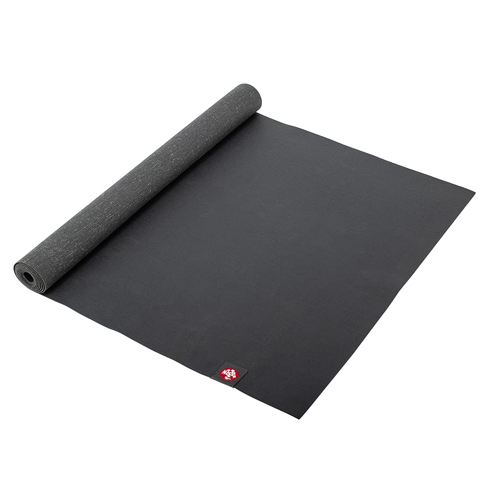 

MANDUKA eKO Super Lite Travel for Pilates and Hot Yoga Mat, 1.5mm, Charcoal, Lightweight, (Product Number 136011077)