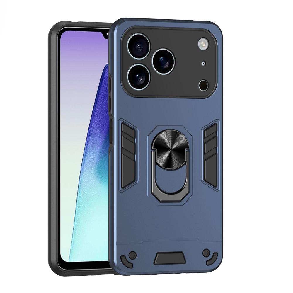 Armor Magnetisk Ringhållare Fodral För iphone 17 Pro Max 5G Kameraslins Skyddsskal För iphone17 Air 17Pro Funda