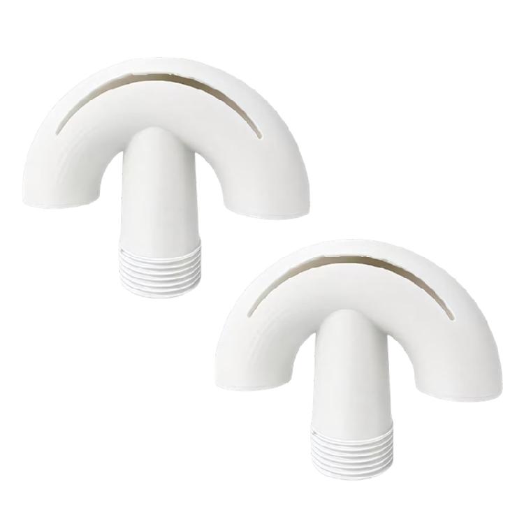 Swim Pool Water Feature Aerator Nozzle 3/4Inch Threaded ABS Head for Home and Commercial Pool Return Outlet Sprays Use
