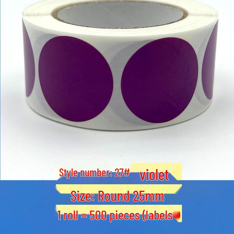 

Цветные круглые самоклеящиеся наклейки для маркировки и граффити для конвертов, 2,5 см
