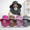 Wide Brim Face Mask Sun Hat UV Protection Fisherman's Hat Tea Picking Work Hat  Summer Outdoor