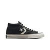 Converse Star Player 76 Kényelmes Sokoldalú Tartós Középmagas Vászoncipő Unisex Sneakerek Fekete Fehér A06920C