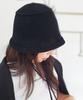 Lakoha Black Knit Lovely Bucket Hat