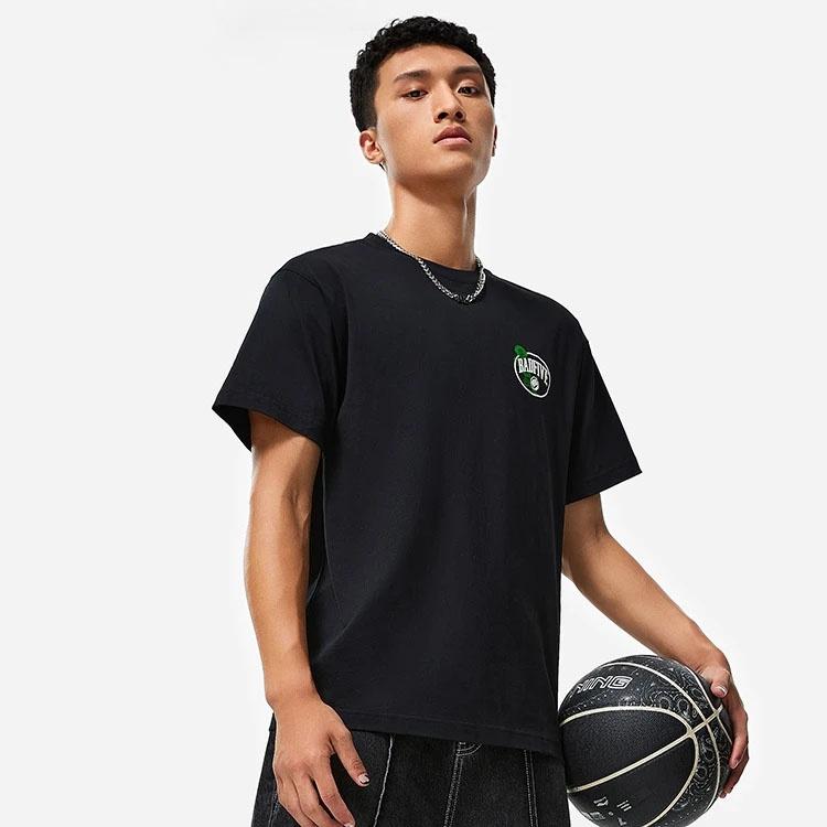 Li-Ning BadFive Logo T-shirt 'Black' Men's AHST507-2