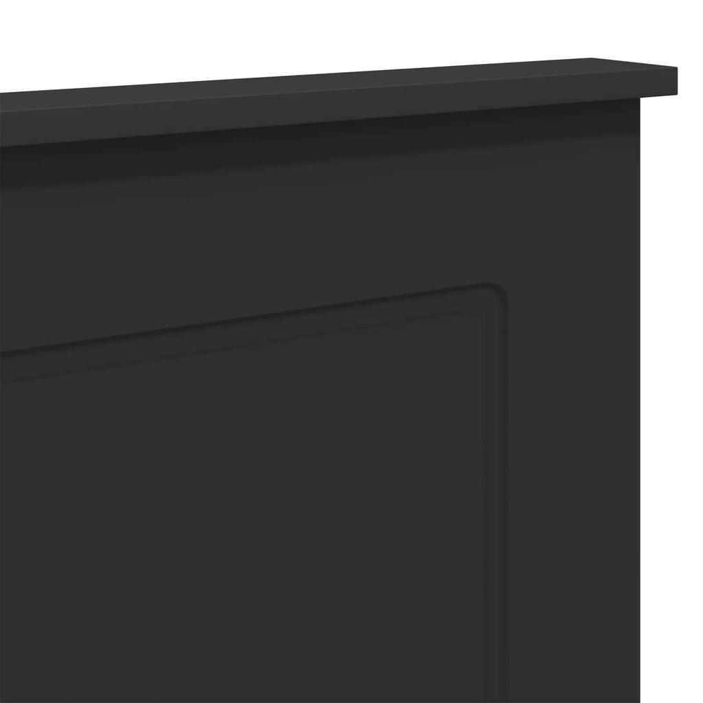 Headboard Black Oak 100 cm Particle Board