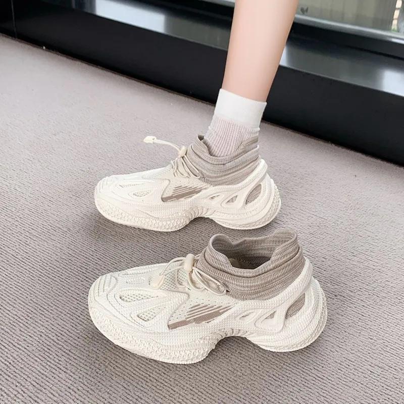 Womens Slip On Walking Shoes Comfort Breathable Sock Mesh Sneakers Casual Fashion Running Sports Tennis For Ladies