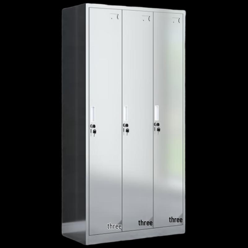 Фрезеровка трехдверного шкафчика из нержавеющей стали 304