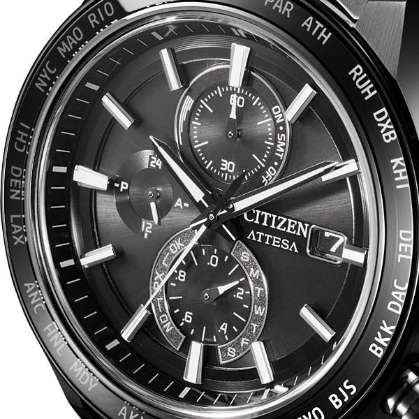 Citizen Attesa Solar Radio-controlled Direct Flight ACT AT8294-59E Wrist Watch for Men