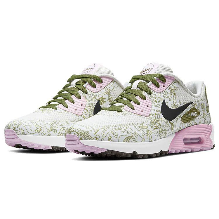 Nike Air Max 90 NRG Golf Space Men Sneakers Cream Sail Pink-Foam CU9980-100