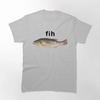 Funny Fih Fish Meme T Shirt Summer T Shirts For Unisex Harajuku Casual Tee Shirt Short Sleeve Y2k Funny Clothing Oversized T Shirt