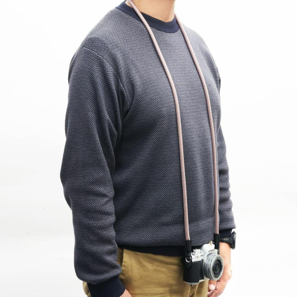 KING CCRS138H RG Climbing Rope Rose Extra for 829702 Strap, Gray, Long, 138cm, Cameras,