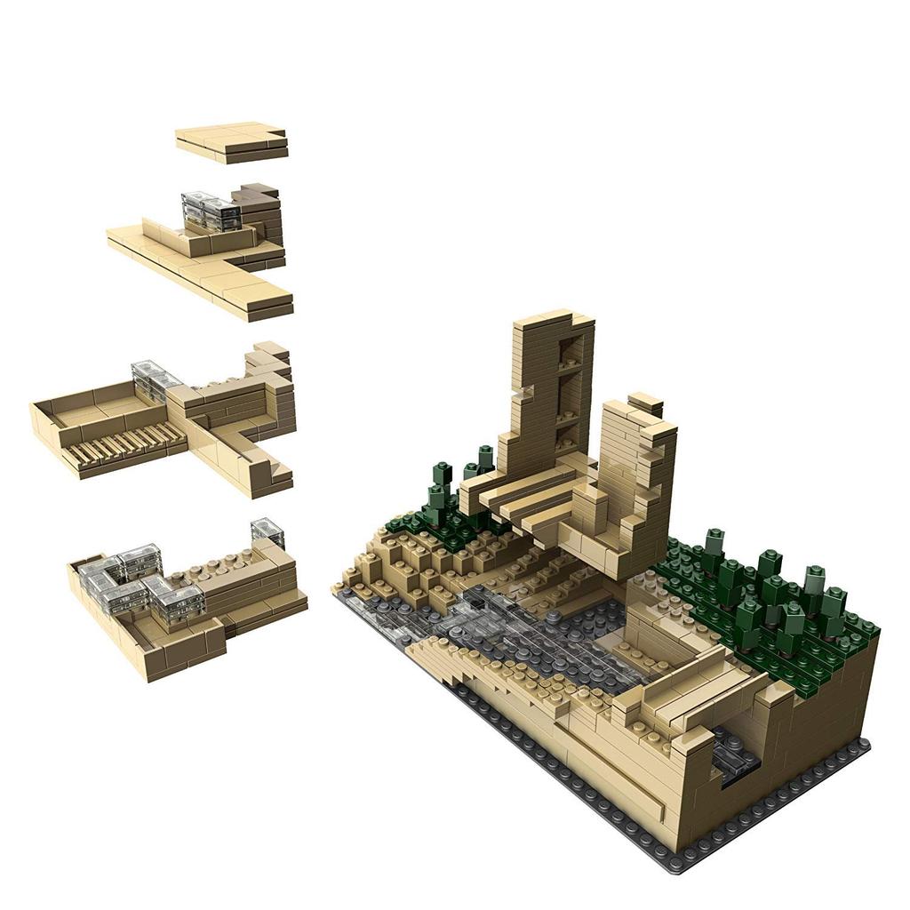 LEGO Architecture Series 6: Fallingwater Kauffman House by Frank Lloyd Wright [21005] [Parallel Import]