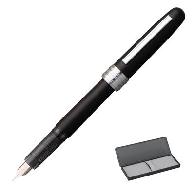 Platinabläckpenna Plaisir Svart Dimma Fin Spets PGB-1500#1-2