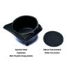 One Piece Black Color Drink Holder Cup Holder Drinkholder Cupholder Replacement For Porsche Cayman & Boxster 981 718 / 911 991
