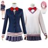 Anime Dandadan Ken Takakura Momo Ayase Cosplay Aira Shiratori Costume Black Uniform Hoodies Skirt Christmas Party for Girls Wome