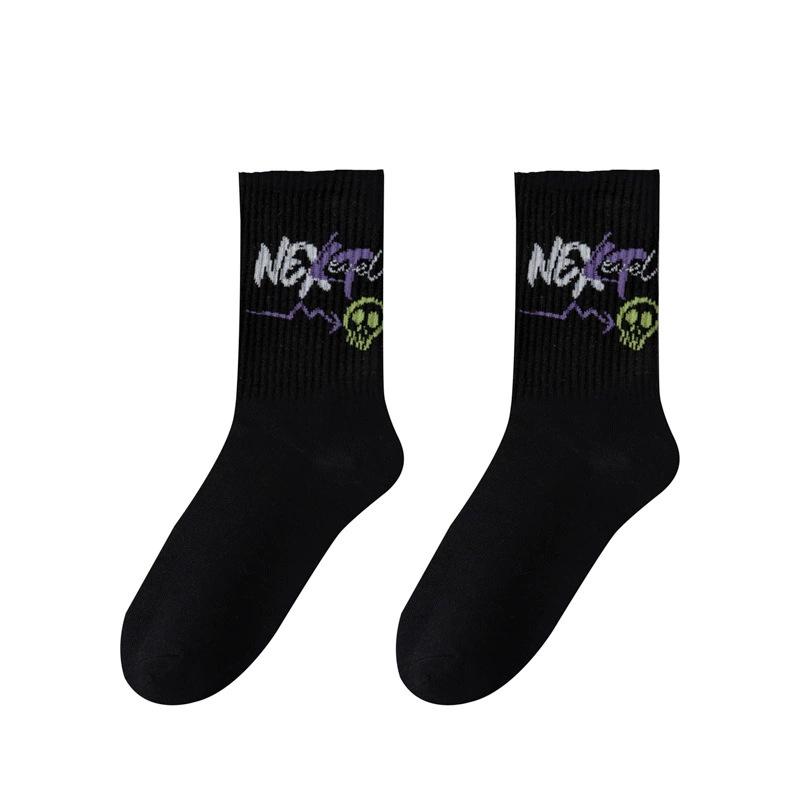 Plus Size Men's Sports Ankle Socks, Sweat-Absorbing, Long Mid-Calf for Autumn/Winter, Unisex Casual Basketball