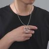  Mythical Goddess Sigil of Lilith Necklaces Stainless Steel Demon Seal Marbas Pendant Necklace Solomon Amulet Jewelry